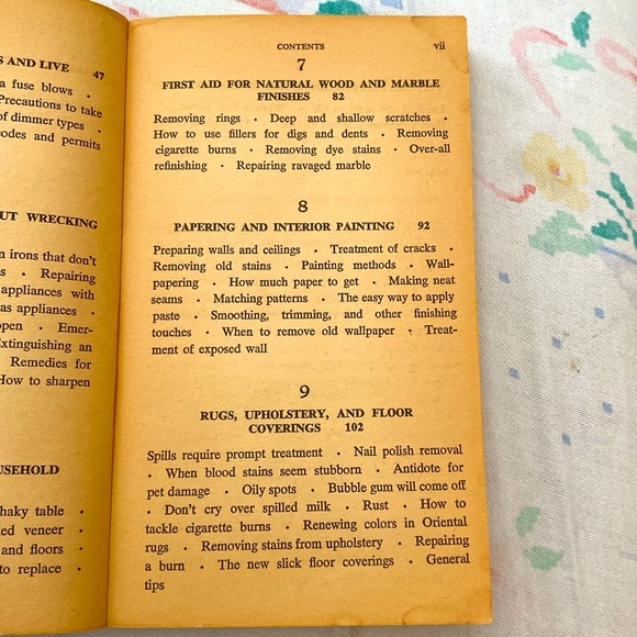 THE UNHANDY HANDYMAN’S BOOK George Daniels VINTAGE 1966 Paperback GUC - Picture 8 of 11